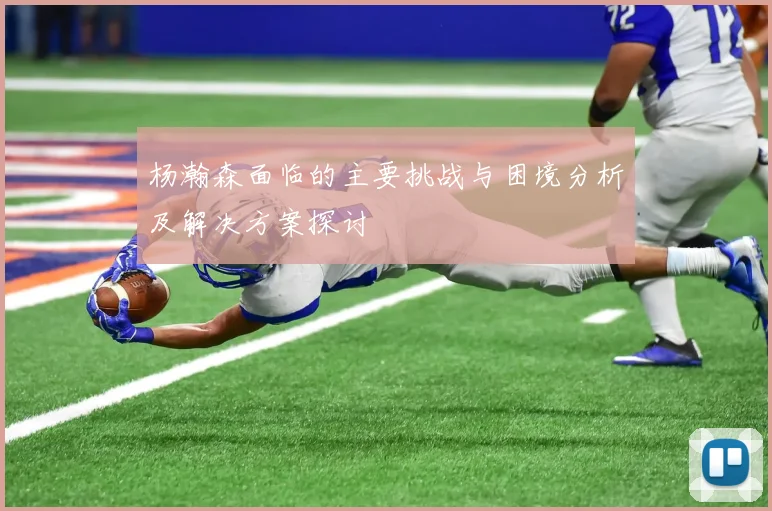 杨瀚森面临的主要挑战与困境分析及解决方案探讨